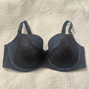 Voglio Gisella blue/black lace‎ bra size 42DDD